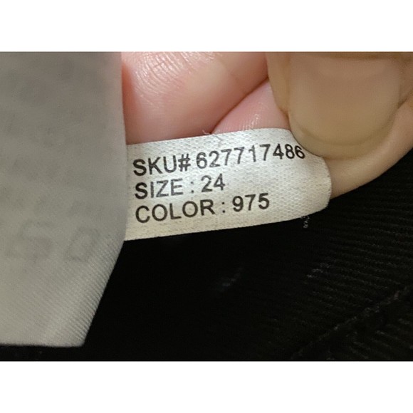 Abercrombie & Fitch Women's‎ Harper Low-Rise ankle skinny jean pants Sz 00 (24) - Picture 6 of 7